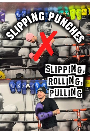 Slipping, Rolling and Pulling - how to master your boxing defence 🥊✅ #boxing #fyp #boxersoftiktok