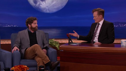 4.6M views · 1.1K shares | Zach Galifianakis on the incident that inspired him to quit drinking. #CONAN | Team Coco | Facebook