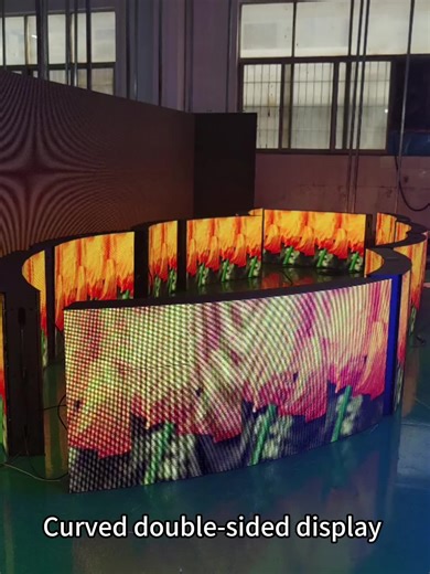 High Brightness Customized Soft Led Module Led Screen P2 P2.5 P3 P4 P5 P6 Flexible Video Wall Led Display Screen