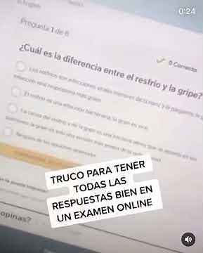 Como saber las respuestas de un examen online 2020