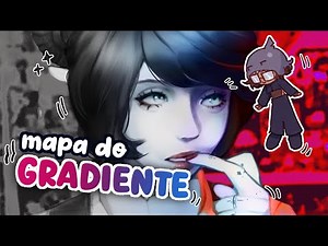 como usar GRAYSCALE e MAPA DO GRADIENTE no KRITA