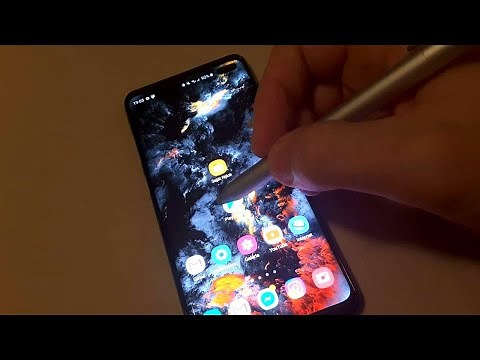Using the S-Pen on Samsung Galaxy S10 Plus