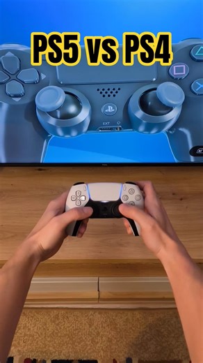 PS5 vs PS4 🎮🤔 #playstation #gaming #playstationgamer Controller Playstation