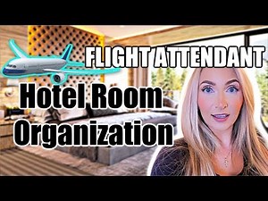 The Life Of A Flight Attendant | HOTEL ROOM SETUP | Vlog 86