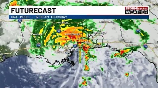 🌀 STORMtracker UPDATE: Francine weakens to tropical storm status, but impacts continue. Expect heavier wind and rain as the storm moves inland. Winds peaking overnight in our western areas. Storm surge to reach its height at tomorrow morning's high tide. Stay informed with the latest updates on the FOX10 Weather App: https://flowcode.com/p/iijgfWEf8?fc=0 #Francine #TropicalStorm #GulfCoast | FOX10 News
