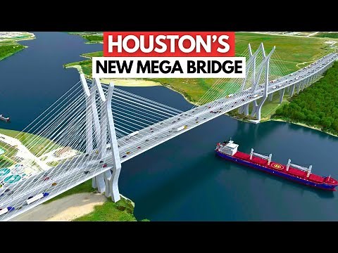 The $1.3 BILLION Struggle To Build Houston’s Giant New Bridge