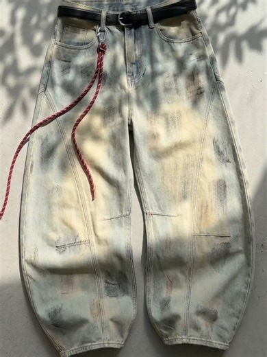 Transforming Muddy Jeans into Unique Fashion Statements