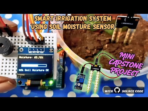 Smart Irrigation System using Soil Moisture Sensor 🌱 | Arduino Project #episode15 #arduino #project