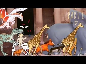 Animal stampede Dragon animals running animals stampede Mammoth cow dinosaur Running shark