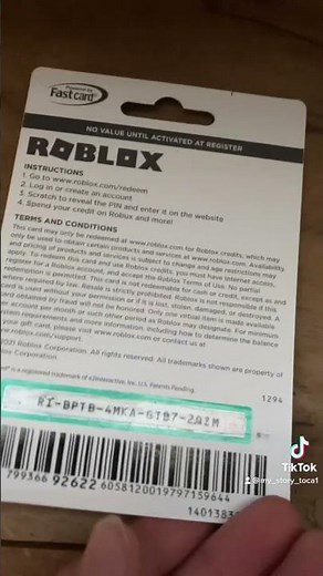 FREE $100 ￼Roblox gift card code￼!