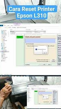 cara reset printer epson l310