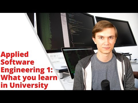 Applied Software Engineering 1: What you learn in University