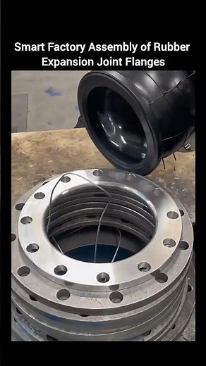 Smart Factory Assembly of Rubber Expansion Joint Flanges