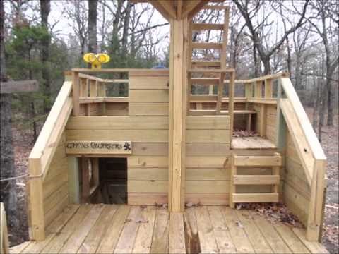 Pirate Ship Playhouse Plans