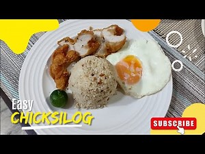 Chicksilog simple and easy recipe
