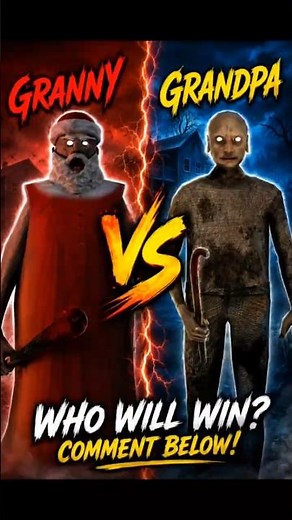 Santa Granny vs Grandpa 😱 Ultimate Horror Fight! Who Will Win? | Granny Horror Gameplay #granny