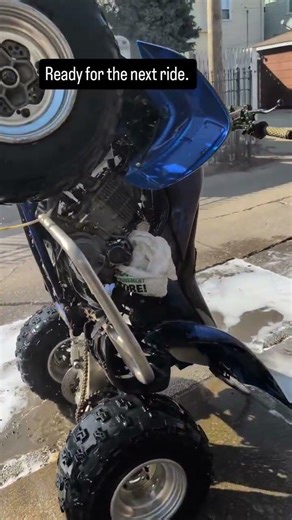 This Is NOT How You Wash an ATV 😳🔥 #Raptor660R