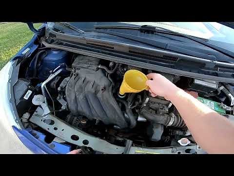 Nissan Versa Oil Change 2007 - 2015