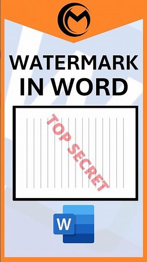 How to Insert a Watermark in Microsoft Word