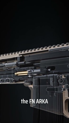 What does the FN ARKA® take from the FN SCAR®?