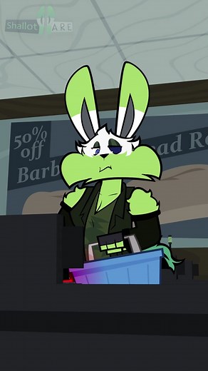 Organic Chicken Bagging Area Fun | Cute Rabbit Animation