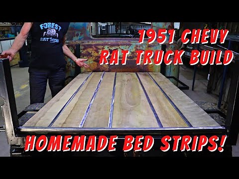 Building Custom Wooden Truck Bed - 1951 Chevy Budget Rat Truck