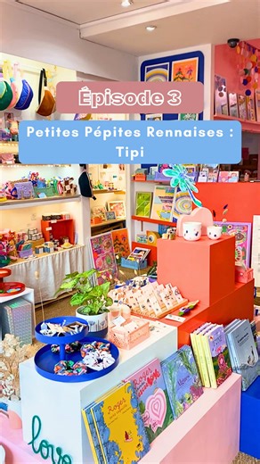 ✨ Petites Pépites Rennaises Épisode 3 ✨ Vous l’attendiez… la vidéo est enfin sortie 🎥💛 Direction la boutique Tipi pour rencontrer des créatrices passionnées et mettre en lumière celles qu’on ne voit pas toujours, souvent dans leurs ateliers 🫶 Un grand merci à toutes les créatrices, et tout particulièrement à Lubna pour avoir pris le temps de répondre à mes questions lors de cet échange ! Parce que derrière chaque objet se cache une belle personne. 📍 6 rue des Fossés à Rennes #pepitesrennaise