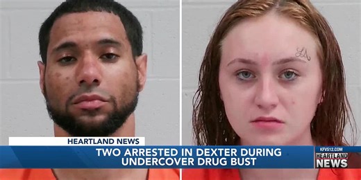 Two arrested in Dexter during undercover drug bust