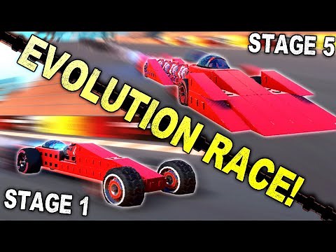 We Used Evolution to Create The Best Dragster! - Trailmakers Multiplayer
