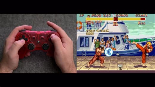 Retro Fighters on Instagram: "Testing the Defender Pro D-Pad! #retrofighters #retro #videogames #gamer #90s #ps1 #ps2 #ps3 #streetfighter"