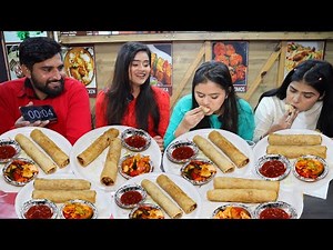 1 Minute Spring Rolls Eating Challenge | Winner Will Get Rs 5000/- | Food Challenge