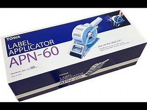 Аппликатор этикеток TOWA APN 65-60. Маркировка продукции. Часть 1