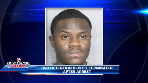 BSO deputy accused of sexual battery terminated following arrest - WSVN 7News | Miami News, Weather, Sports | Fort Lauderdale