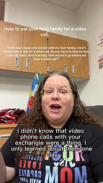How to Request a Video Call with Your Host Family