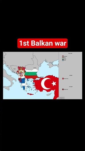 1st Balkan war - #flags #maps #history #balkan #news