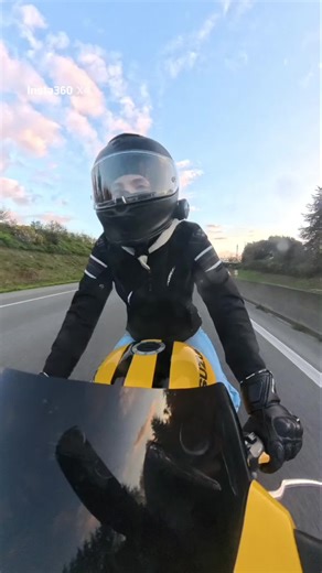 A Star Police Officer on a Motorcycle