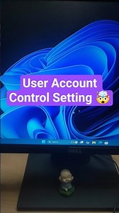 User Account Control Setting 🤯 🔥| Day-0168 | Windows Tips #window #techreels #reel #short #windows