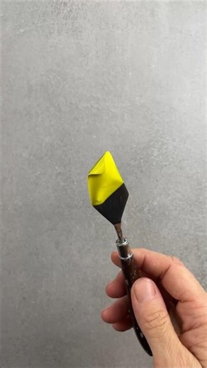 Lemon Yellow + Gray | Acrylic Color Mixing