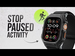 How to Stop Paused Activity on Apple Watch (tutorial)