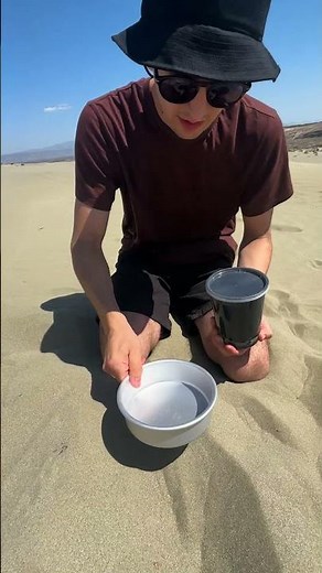 I Made Magnetic Slime From Beach Sand!