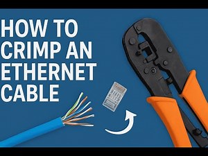 How to Crimp An Ethernet Cable | J By Tech