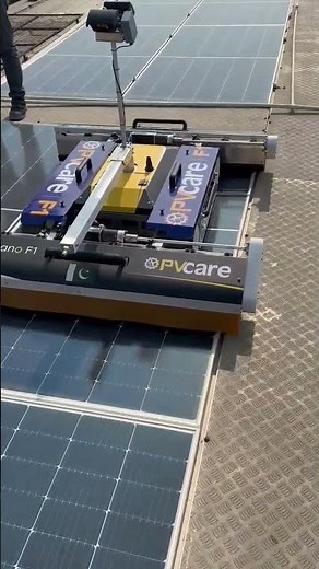PV CARE ROBOTIC SOLAR PANEL CLEANING MACHINE