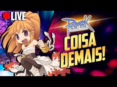 BOOSTER E GATCHAMAN E SEILA! Upando a Shurina Secundária! • Ragnarok Online LATAM • Live 45 • Freya