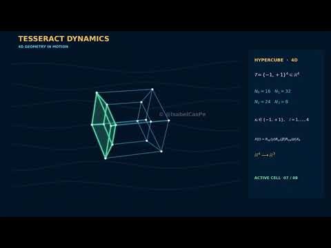 TESSERACT DYNAMICS - 4D GEOMETRY IN MOTION