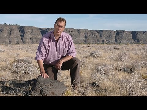 Giant Current Ripples - Nick On The Rocks