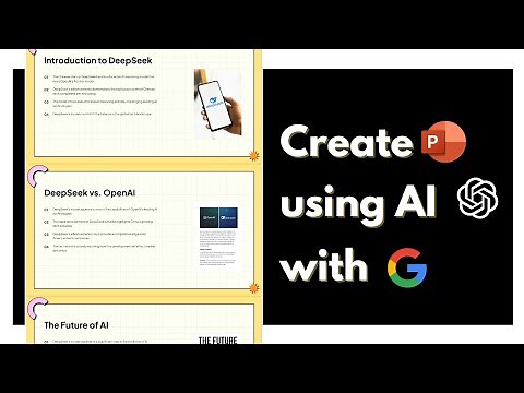 How AI Helped Me Create a Presentation Using Google in 1 Click - MagicSlides Demo
