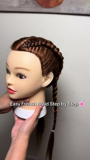 Trenza holandesa fácil paso a paso
