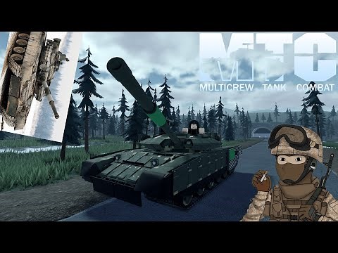 The T-80 is all you need | Roblox Multicrew Tank Combat 4