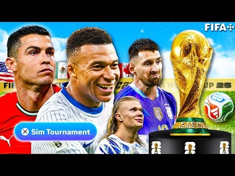 I Simulated the ENTIRE 2026 World Cup *EARLY*