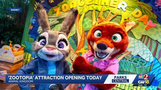 'Zootopia' attraction now open at Disney's Animal Kingdom